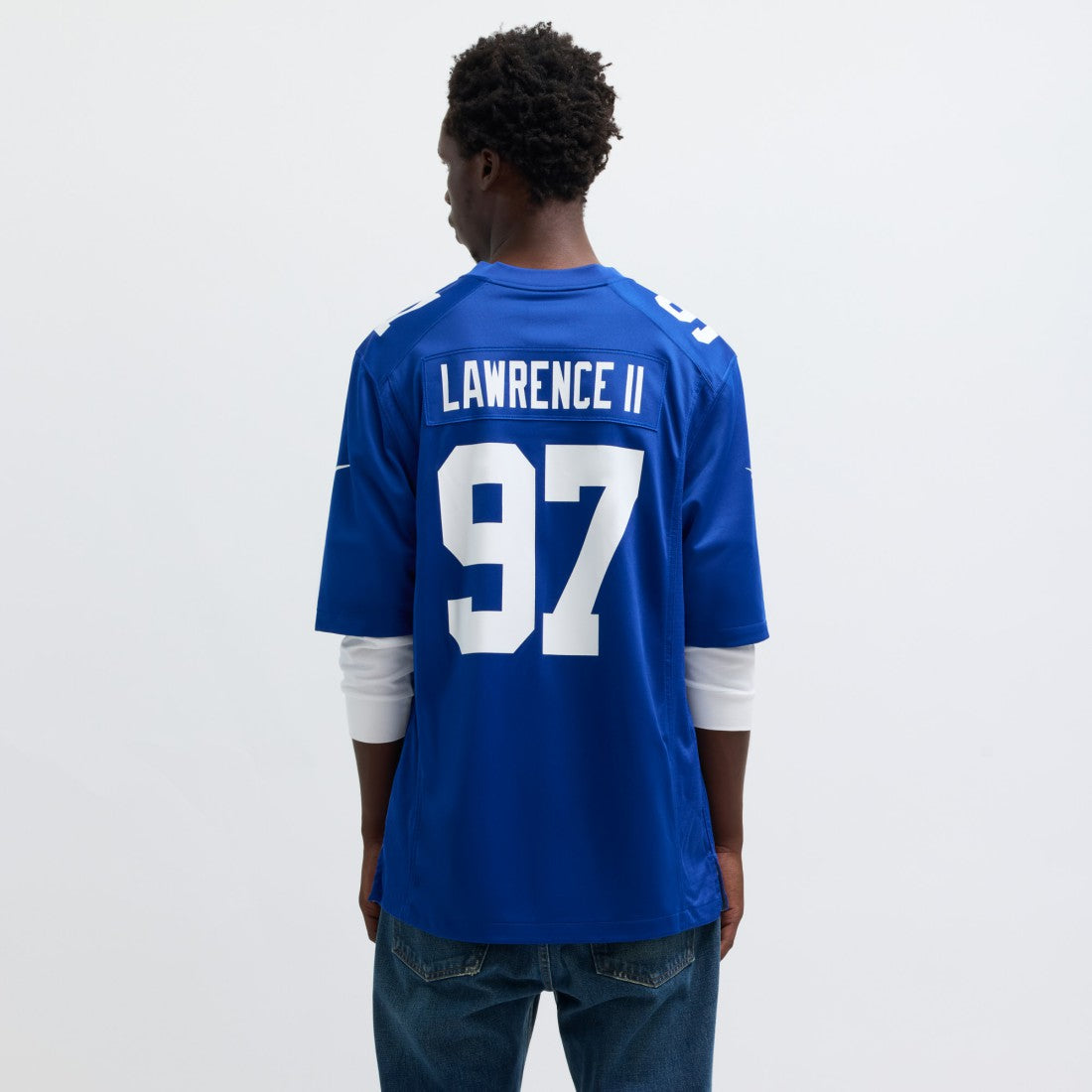 Nike Dexter Lawrence II New York Giants Team Game Player Jersey Royal