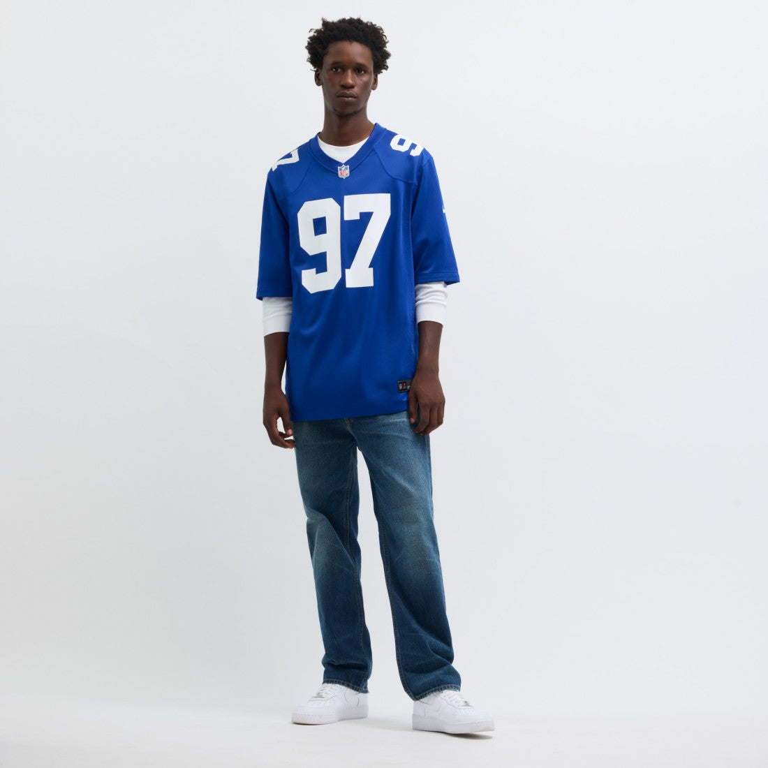 Nike Dexter Lawrence II New York Giants Team Game Player Jersey Royal