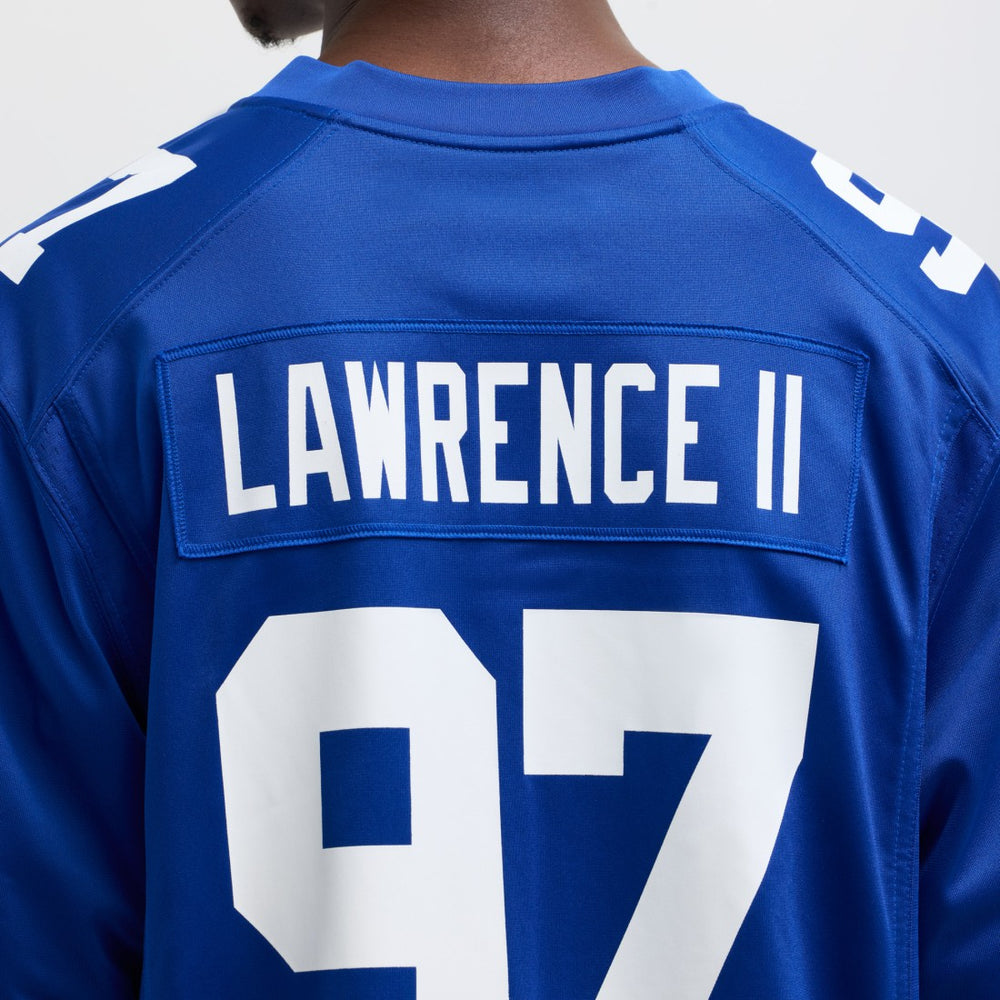 Nike Dexter Lawrence II New York Giants Team Game Player Jersey Royal