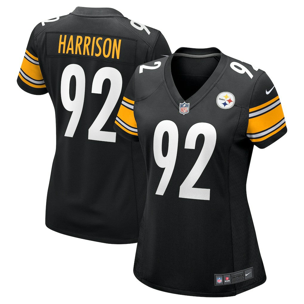 Nike James Harrison Pittsburgh Steelers Women's Retired Game Jersey Black