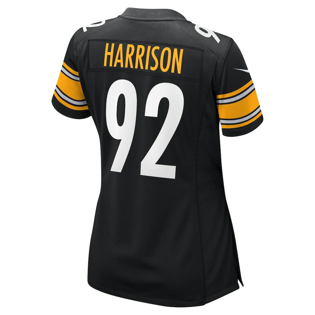 Nike James Harrison Pittsburgh Steelers Women's Retired Game Jersey Black