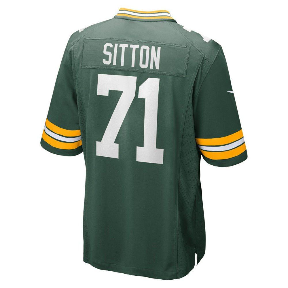 Nike Josh Sitton Green Bay Packers Retired Game Jersey Green