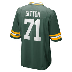 Nike Josh Sitton Green Bay Packers Retired Game Jersey Green
