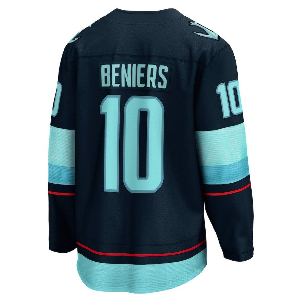 Matty Beniers Seattle Kraken Fanatics Premier Breakaway Player Jersey - Deep Sea Blue - NHL 5348051