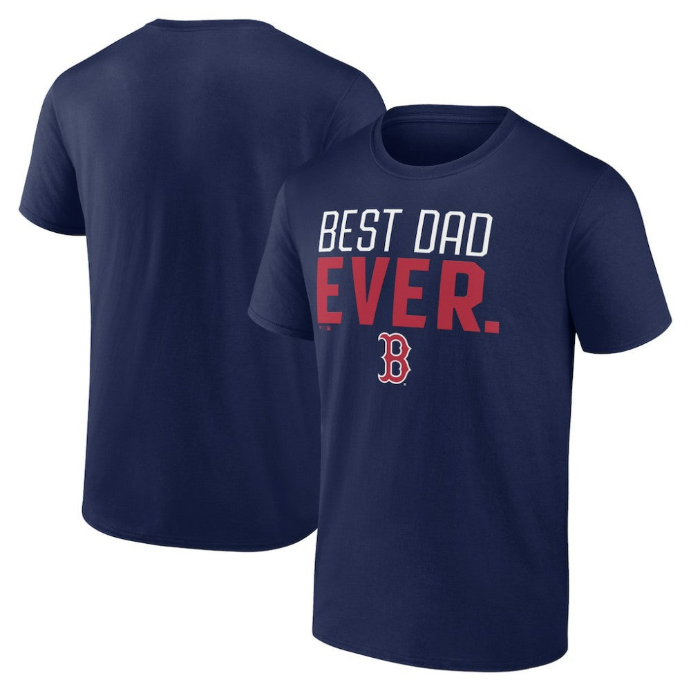 Boston Red Sox Best Dad Ever T-Shirt - Navy - MLB on Sale