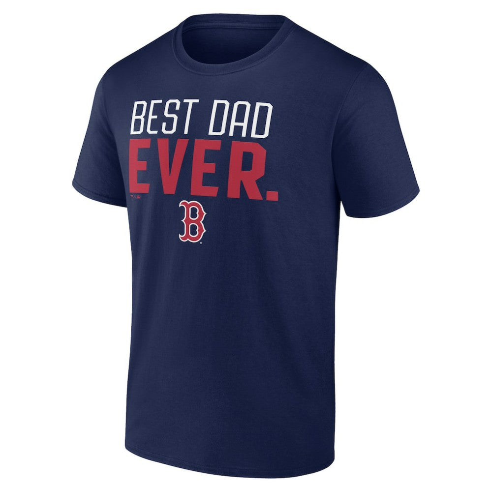 Boston Red Sox Best Dad Ever T-Shirt - Navy - MLB on Sale