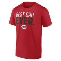 Cincinnati Reds Best Dad Ever T-Shirt - Red - MLB Lifestyle