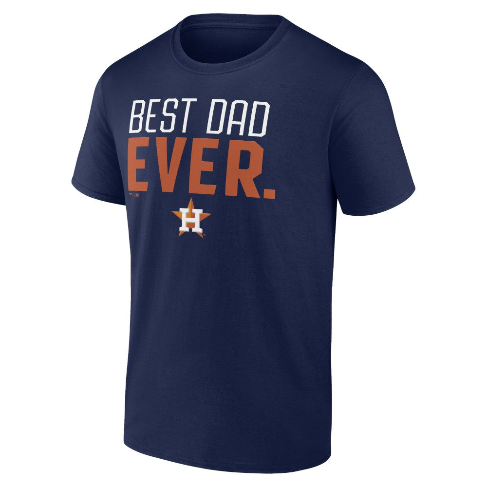 Houston Astros Best Dad Ever T-Shirt - Navy - MLB Sale
