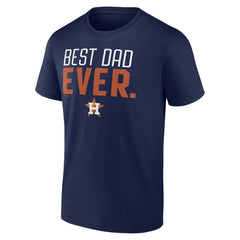 Houston Astros Best Dad Ever T-Shirt - Navy - MLB Sale