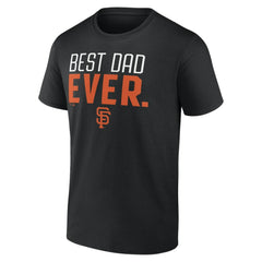 San Francisco Giants Best Dad Ever T-Shirt - Black - MLB Online