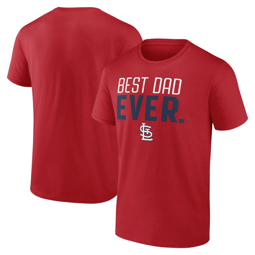 St. Louis Cardinals Best Dad Ever T-Shirt - Red - MLB on Sale
