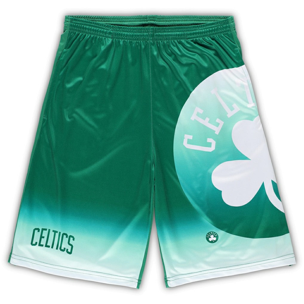 Boston Celtics Big & Tall Graphic Shorts Kelly Green | Fanatics