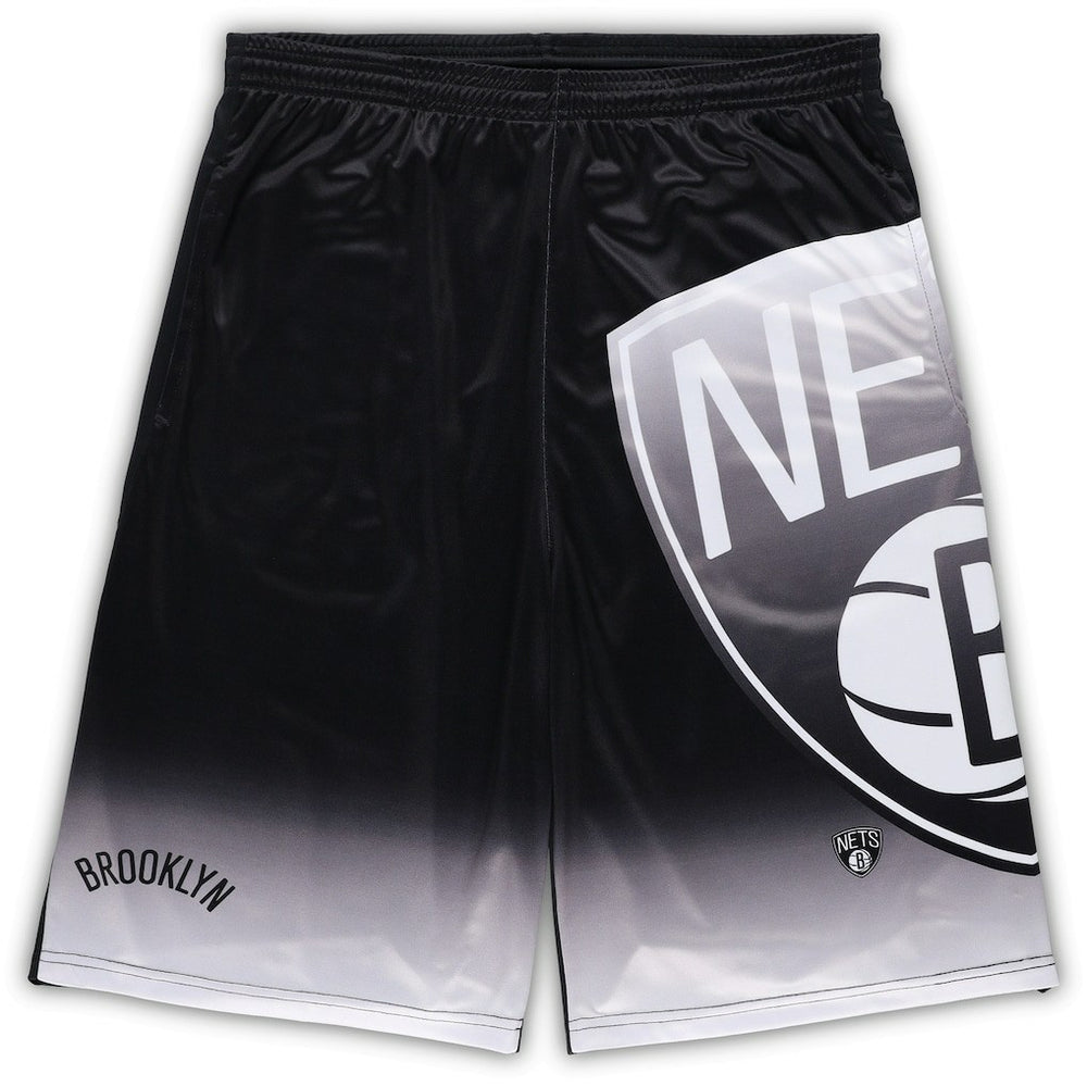 Brooklyn Nets Big & Tall Graphic Shorts Black | Fanatics