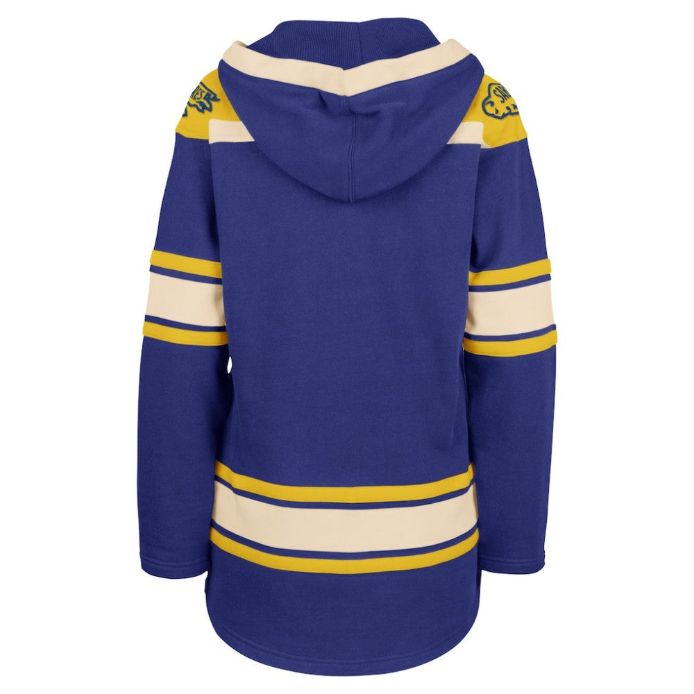Buffalo Sabres '47 Women's Superior Lacer Pullover Hoodie - Royal - NHL 5351048
