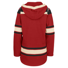 Carolina Hurricanes '47 Women's Superior Lacer Pullover Hoodie - Red - NHL 5351053