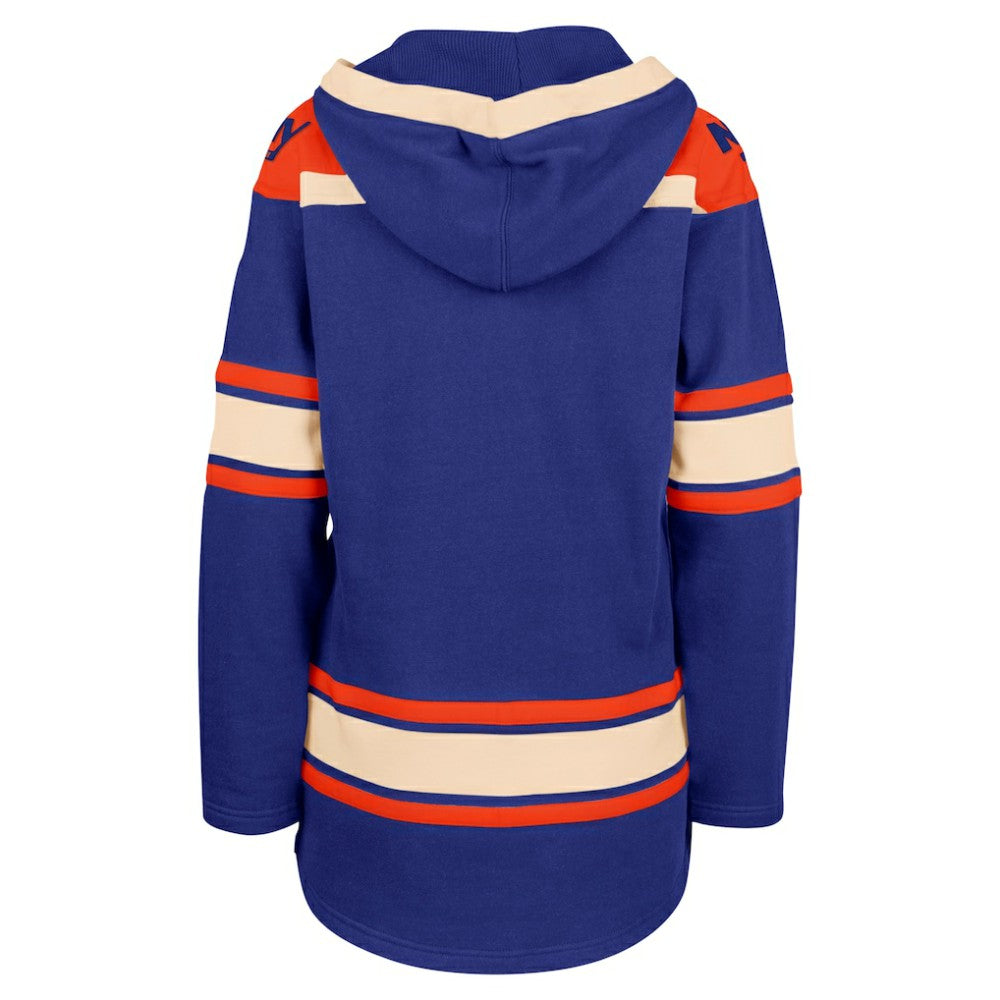 New York Islanders '47 Women's Superior Lacer Pullover Hoodie - Royal - NHL 5351058
