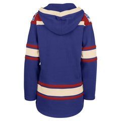 New York Rangers '47 Women's Superior Lacer Pullover Hoodie - Blue - NHL 5351059