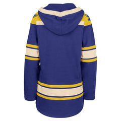 St. Louis Blues '47 Women's Superior Lacer Pullover Hoodie - Blue - NHL 5351063