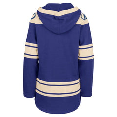 Tampa Bay Lightning '47 Women's Superior Lacer Pullover Hoodie - Blue - NHL 5351069