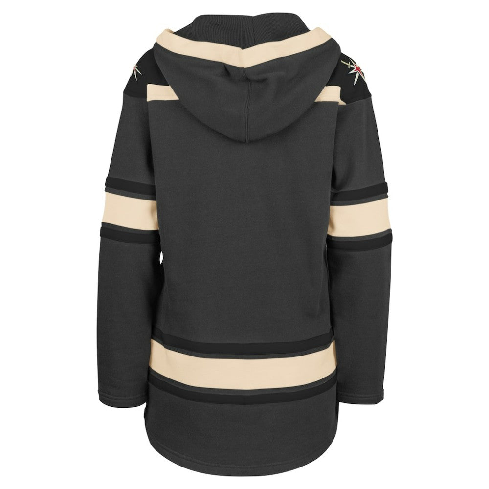 Vegas Golden Knights '47 Women's Superior Lacer Pullover Hoodie - Gray - NHL 5351076