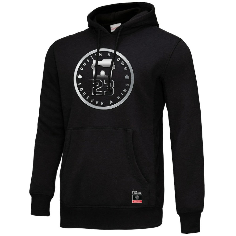 Dustin Brown Los Angeles Kings Mitchell & Ness Forever A King Pullover Hoodie - Black - NHL 5353039