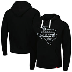Dallas Mavericks Sportiqe Unisex Olsen Raglan Tri-Blend Pullover Hoodie Navy