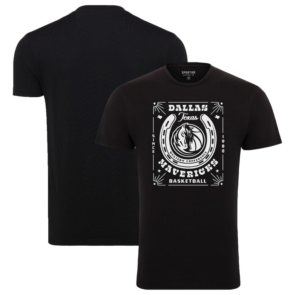 Dallas Mavericks Sportiqe Unisex Bingham Elevated T-Shirt Black