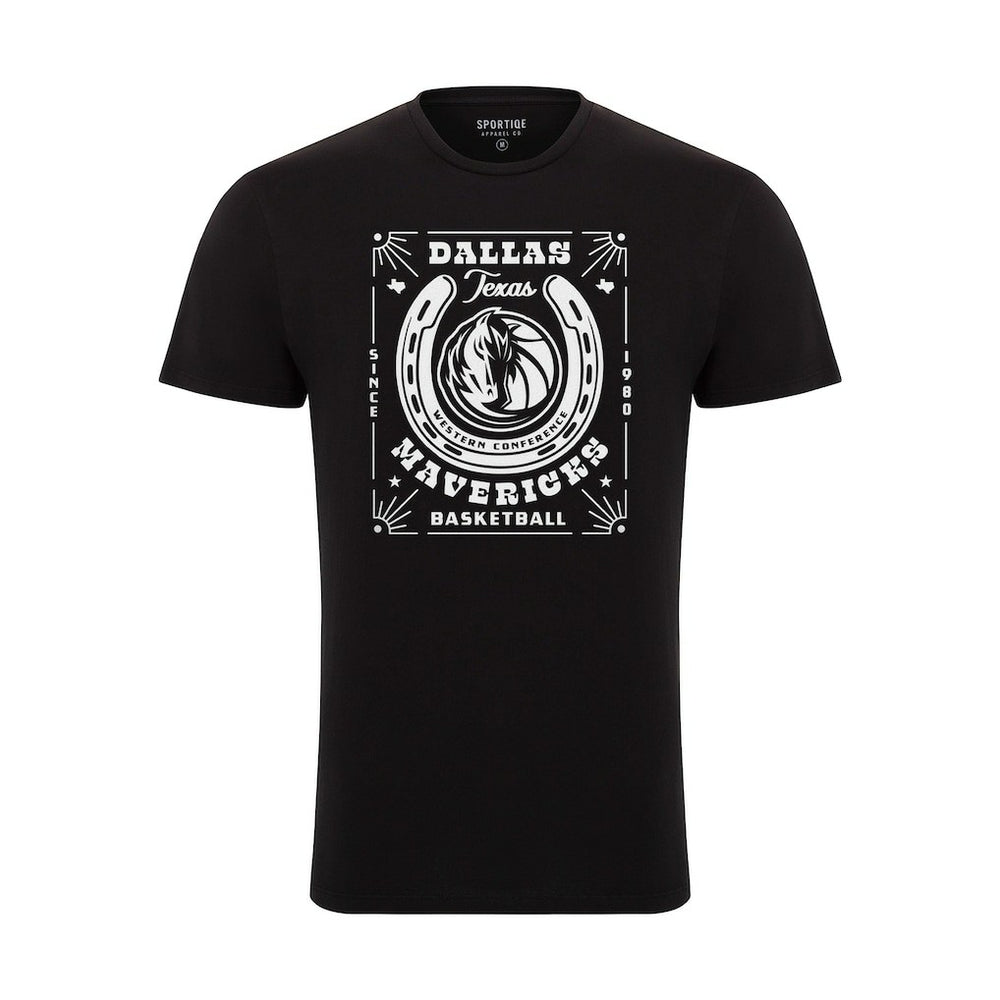Dallas Mavericks Sportiqe Unisex Bingham Elevated T-Shirt Black