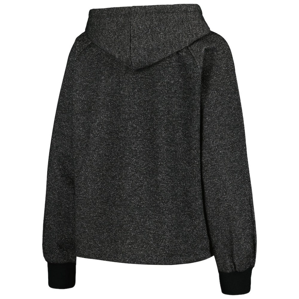 Boston Red Sox DKNY Sport Women's Debbie Dolman Raglan Pullover Hoodie - Black - MLB Sale