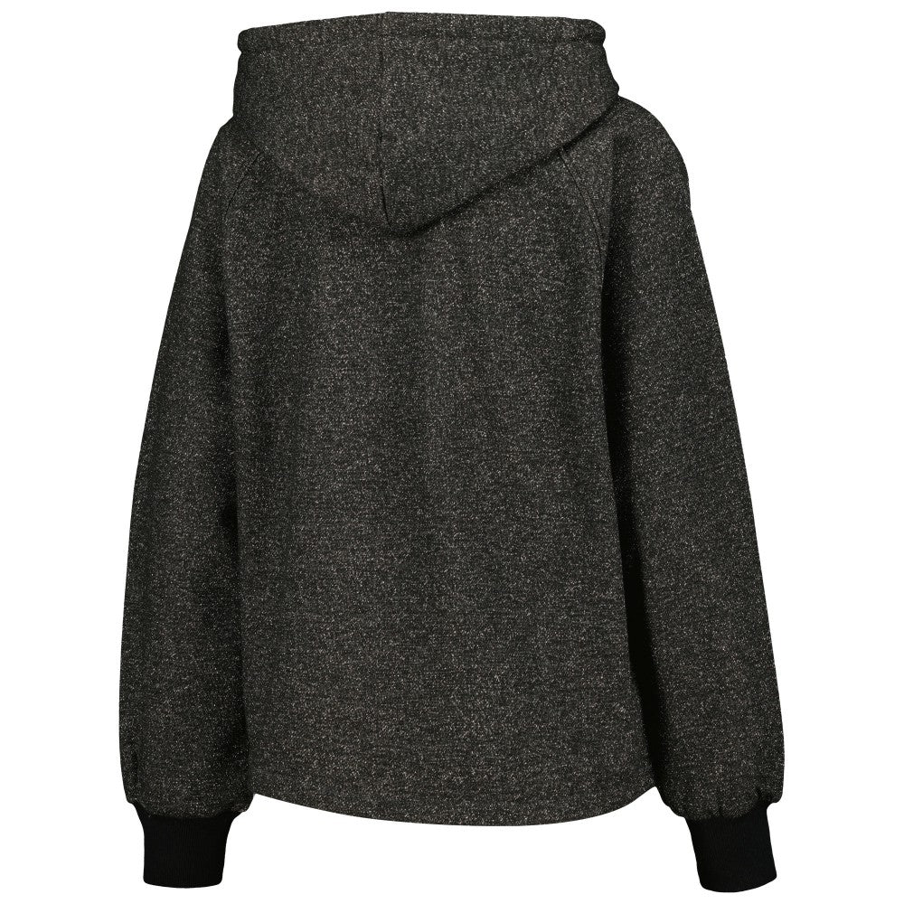Cleveland Guardians DKNY Sport Women's Debbie Dolman Raglan Pullover Hoodie - Black - MLB Discount