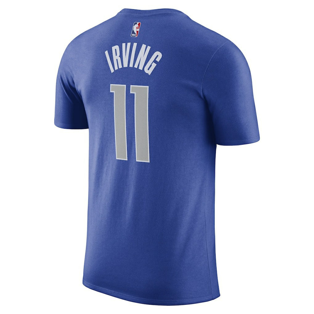 Kyrie Irving Dallas Mavericks Icon Name & Number T-Shirt for sale Blue | Nike Near Me
