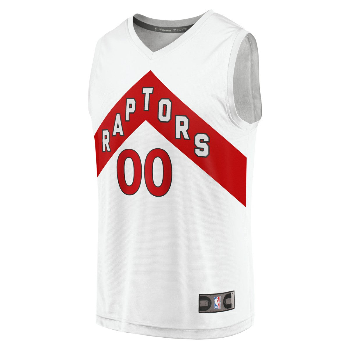Toronto Raptors Fast Break Custom Replica Jersey Association Edition White | Fanatics Lifestyle