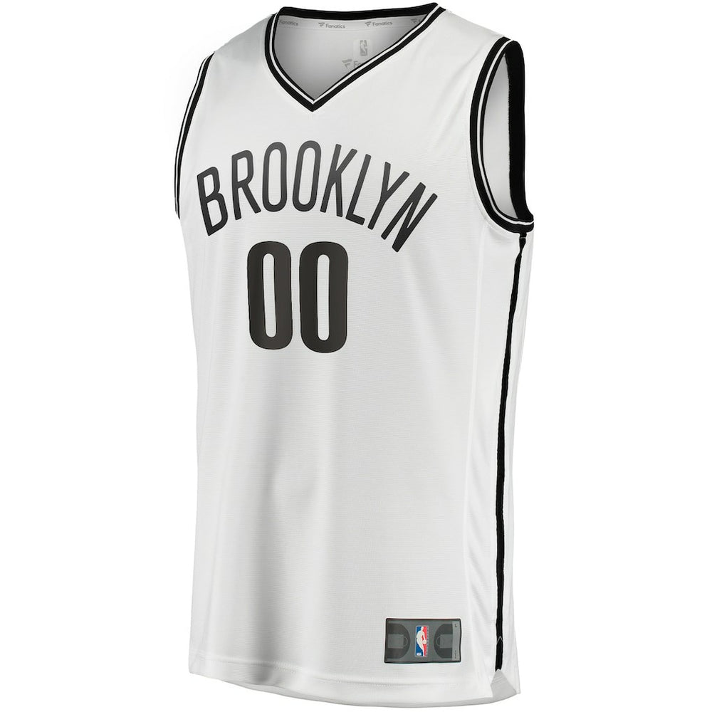 Brooklyn Nets Youth Fast Break Replica Custom Jersey Association Edition White | Fanatics online