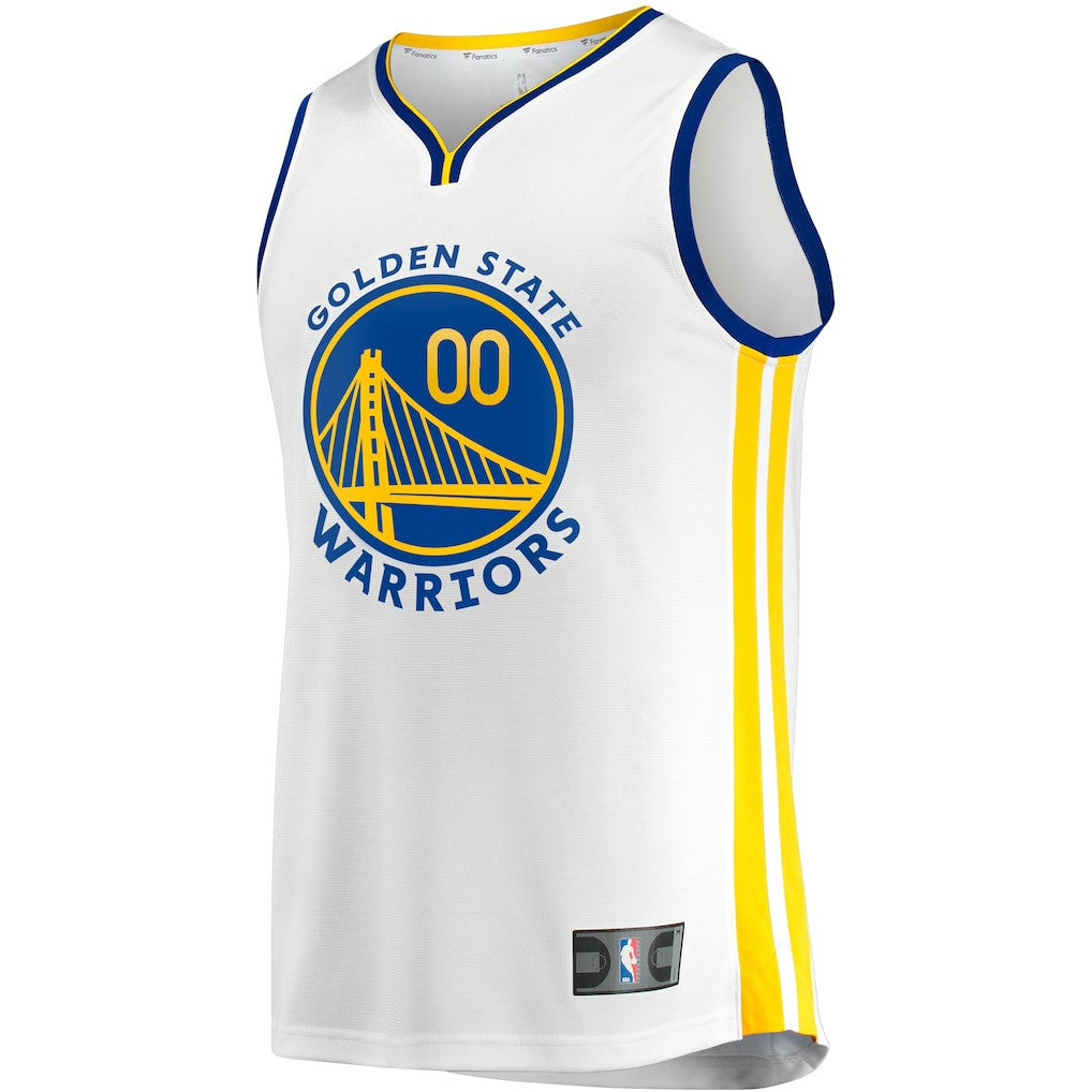 Golden State Warriors Youth Fast Break Replica Custom Jersey for sale Association Editi- White | Fanatics discount
