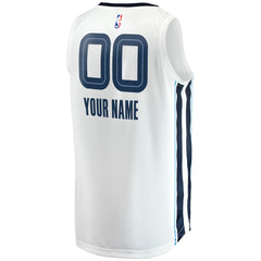 Memphis Grizzlies Youth Fast Break Replica Custom Jersey Association Edition White | Fanatics online