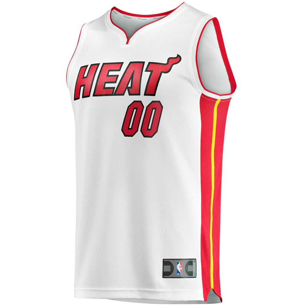 Miami Heat Youth Fast Break Custom Replica Jersey White Association Edition | Fanatics outlet