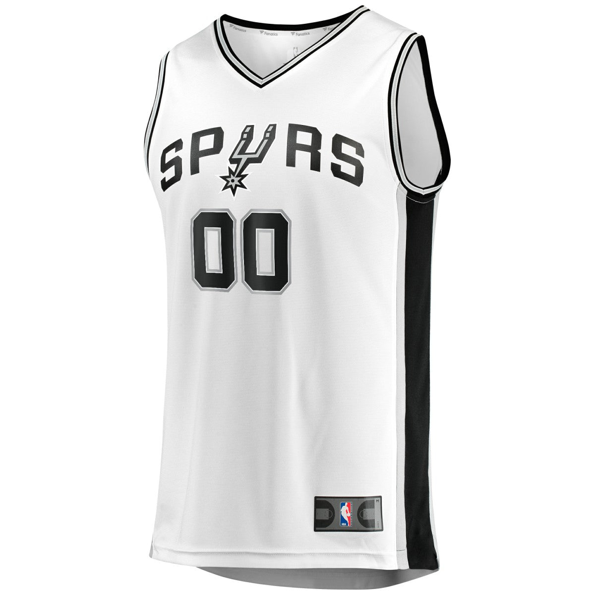 San Antonio Spurs Youth Fast Break Replica Custom Jersey Association Edition White | Fanatics online
