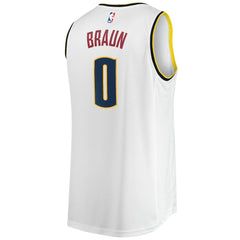 Christian Braun Denver Nuggets Fast Break Player Jersey for sale Association Editi- White | Fanatics online