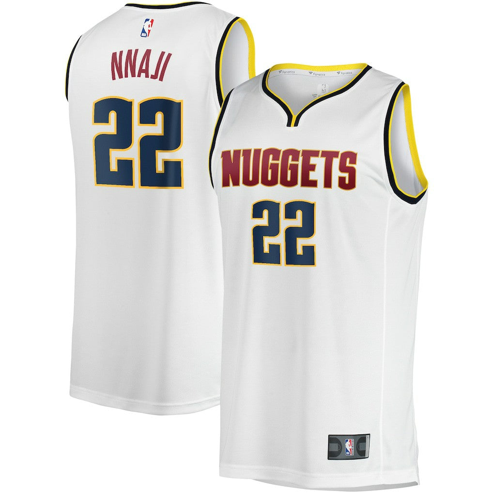 Zeke Nnaji Denver Nuggets Fast Break Player Jersey for sale Association Editi- White | Fanatics US