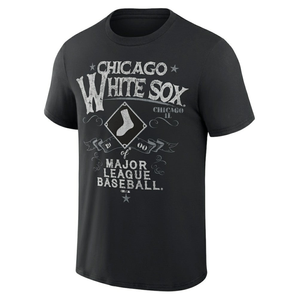 Chicago White Sox Darius Rucker Collection by Fanatics Beach Splatter T-Shirt - Black - Fanatics Discount
