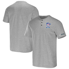 Minnesota Twins Darius Rucker Collection by Fanatics Henley T-Shirt - Heather Gray - Fanatics Discount