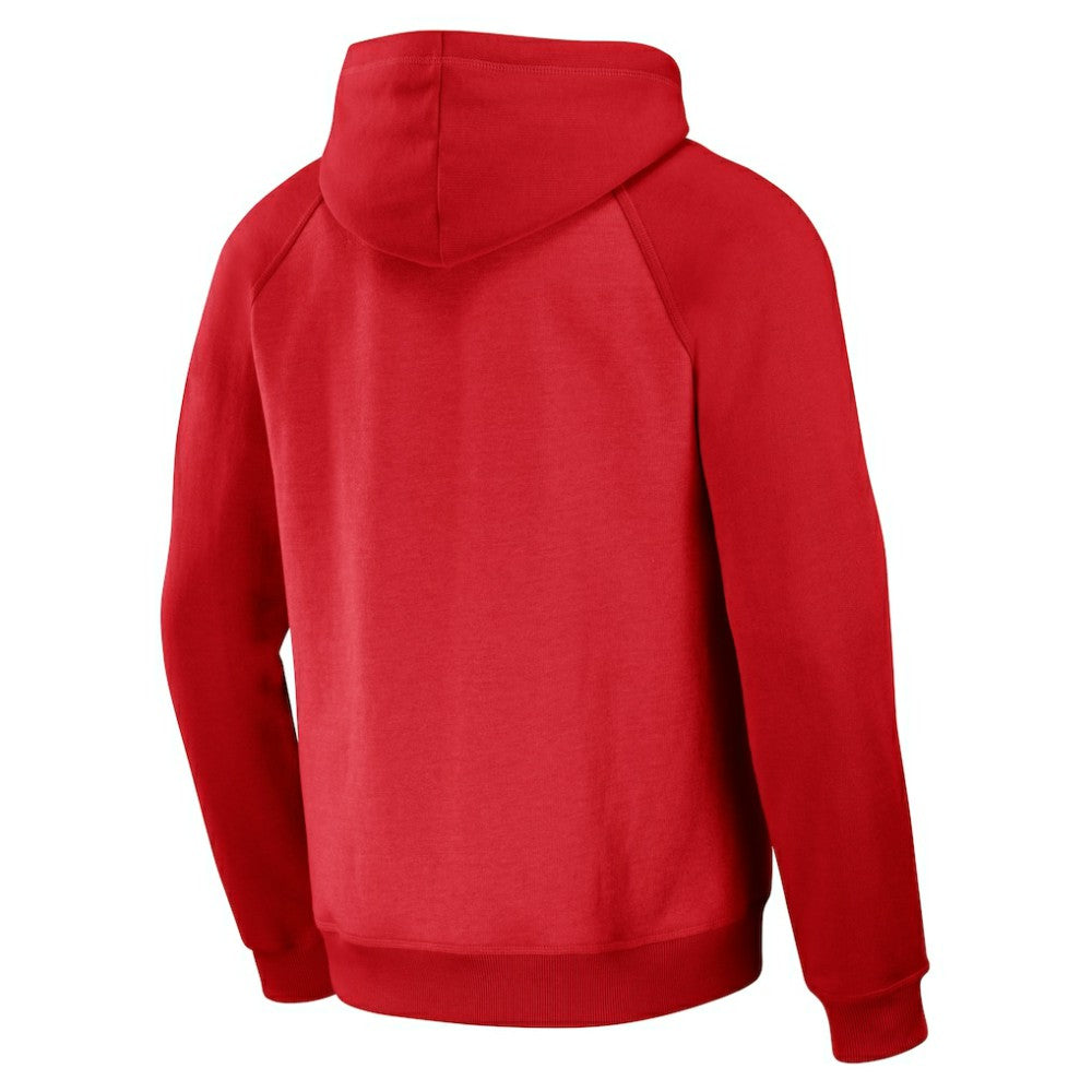 Los Angeles Angels Darius Rucker Collection by Fanatics Raglan Full-Zip Hoodie - Red - Fanatics Discount