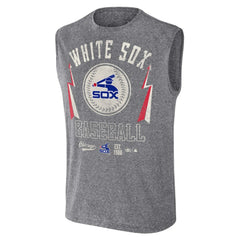Chicago White Sox Darius Rucker Collection by Fanatics Relaxed-Fit Muscle Tank Top - Charcoal - Fanatics Lifestyle