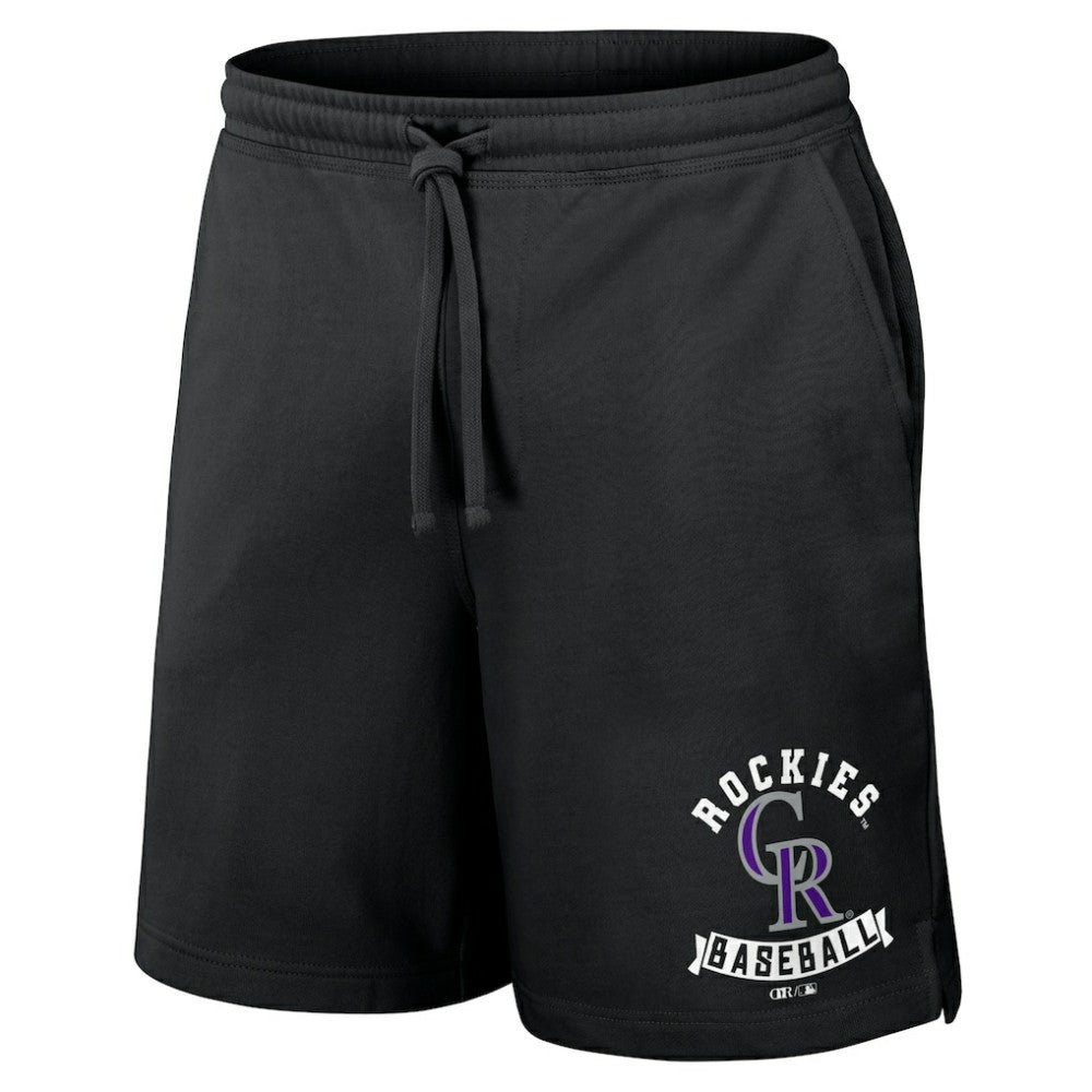 Colorado Rockies Darius Rucker Collection by Fanatics Team Color Shorts - Black - Fanatics Online