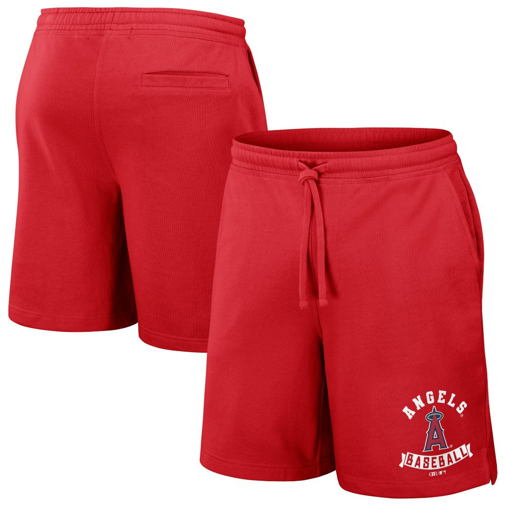 Los Angeles Angels Darius Rucker Collection by Fanatics Team Color Shorts - Red - Fanatics Discount