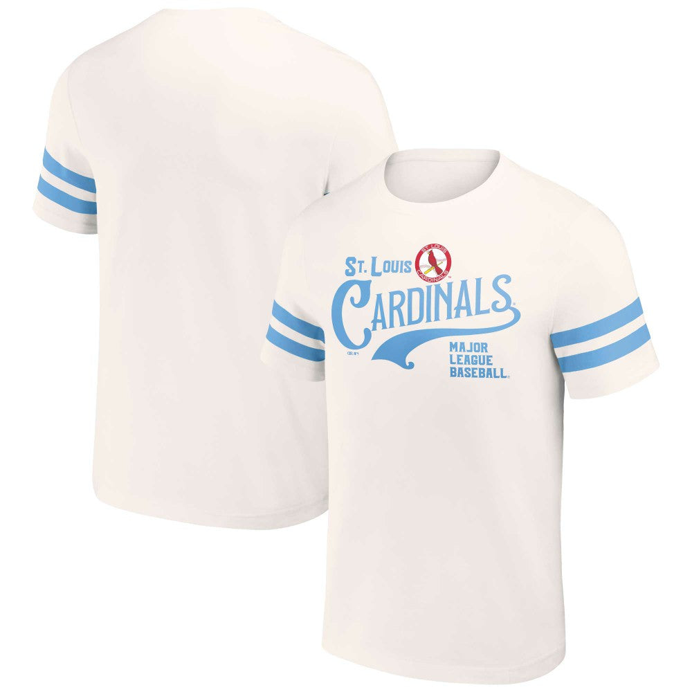 St. Louis Cardinals Darius Rucker Collection by Fanatics Yarn Dye Vintage T-Shirt - Cream - Fanatics Online