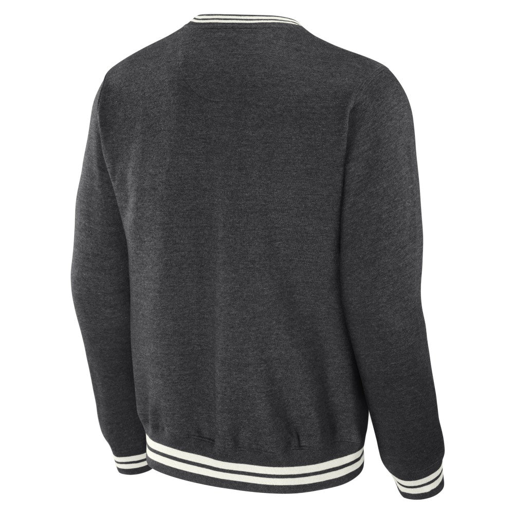 New York Mets Darius Rucker Collection by Fanatics Vintage Pullover Sweatshirt - Heather Charcoal - Fanatics Online