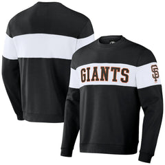 San Francisco Giants Darius Rucker Collection by Fanatics Stripe Pullover Sweatshirt - Black - Fanatics Online