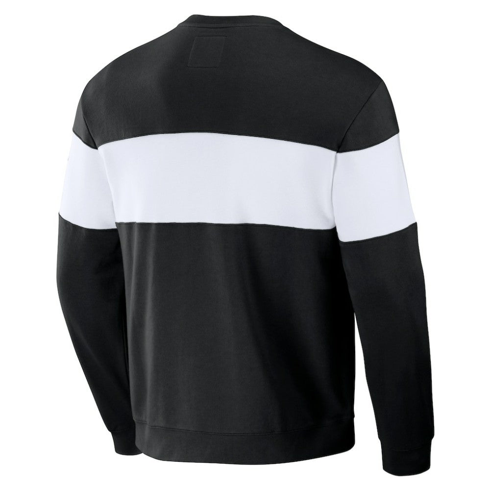 San Francisco Giants Darius Rucker Collection by Fanatics Stripe Pullover Sweatshirt - Black - Fanatics Online