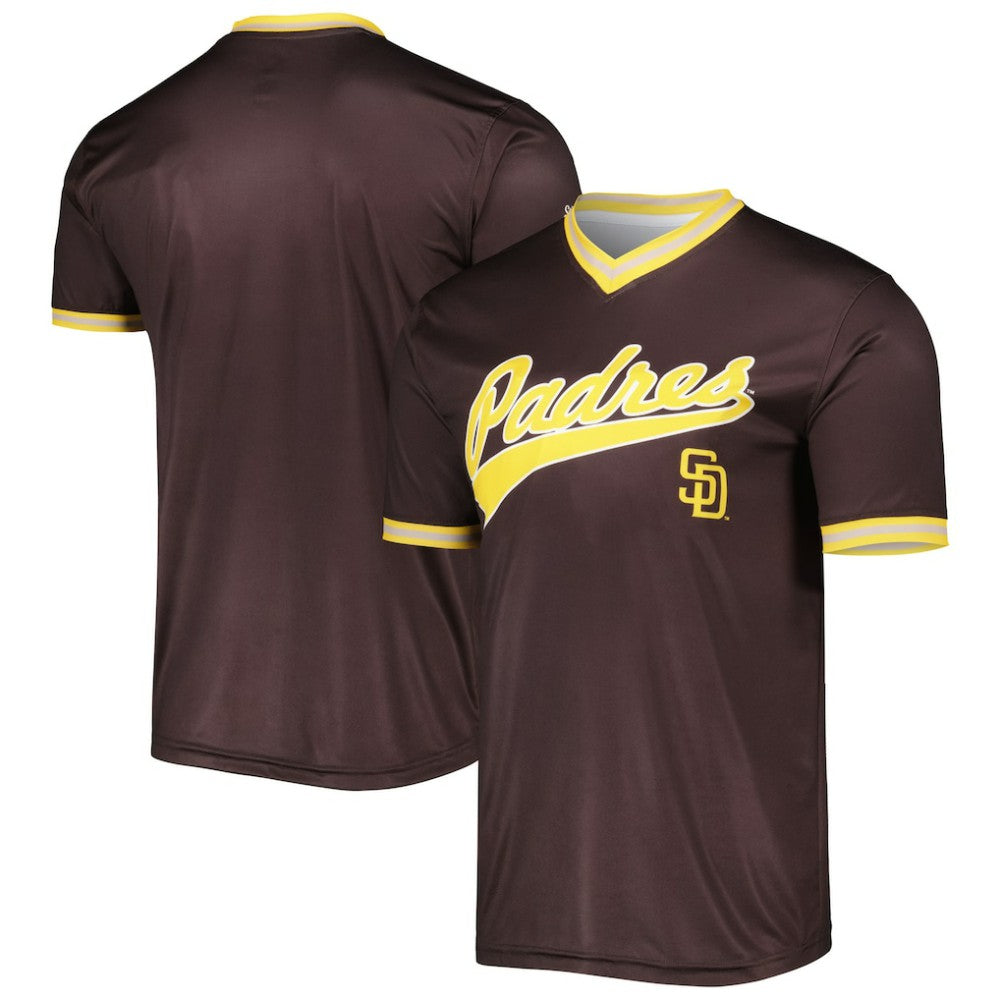 San Diego Padres Stitches Cooperstown Collection Team Jersey - Brown - MLB on Sale